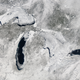 Illustration for article titled The Great Lakes Are Even More Beautiful When Theyre Nearly Frozen Over